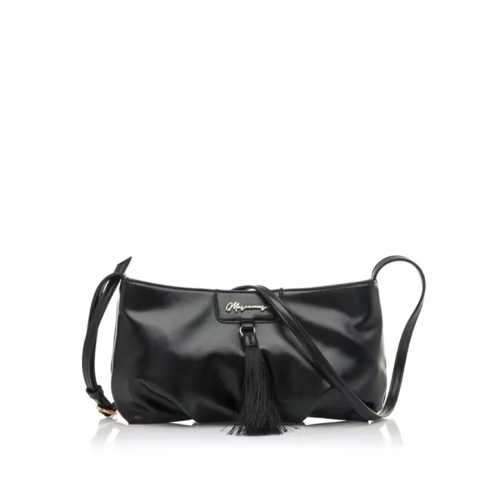 MARIAMARE FERI C54986 Bolsos sport de mujer 29660 23I BOLSO ADORNO FLECO NEGRO - 1
