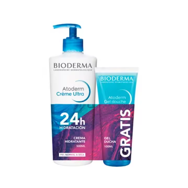 BIODERMA ATODERM CREMA ULTRA 500ML + ATODERM GEL DOUCHE 100ML - 1