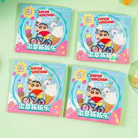 4pcs Auténticos Broches De Crayon Shin Chan Peluche Caja Sorpresa Dibujos Animados Lindo Colgante Para Ropa Y Mochilas Unisex - details 0