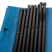 Cama de camping plegable azul Aktive - details 6