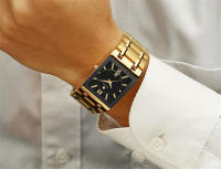 Reloj De Pulsera Masculino WWOOR 2024 Moda Lujo Quadrado Impermeable Diseño De Ginebra Cuarzo Reloj Masculino Con Numeros Romanos Y Cierre De Seguridad - details 3