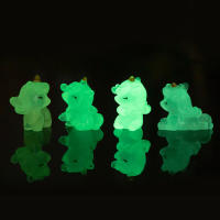 Estatua De Unicornio Miniatura Cartoon Luminosa Decoración Para El Hogar Accesorios De Casa Kawaii Regalos Figura De Resina - details 4