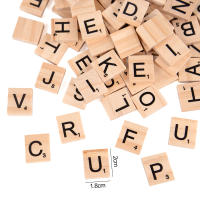 100Pcs Letras Y Números De Madera Para Manualidades DIY Juego Para Niños Decoración De Navidad Boda Fiesta Regalo Para Casa - details 9
