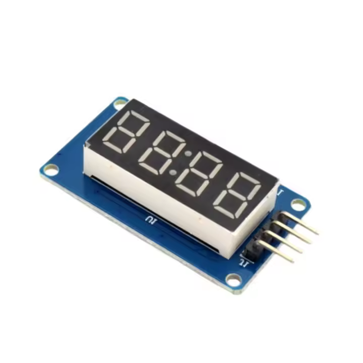 Módulo De Pantalla LED TM1637 Para Arduino 7 Segmentos 4 Bits 0.36 Pulgadas Reloj Rojo Anodo Tubo Digital Cuatro Controlador Serie Pack - 1