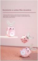 Cepillo De Dientes Eléctrico Para Niños Silicona De Grado Alimenticio 360 Grados Automático Carga USB Cepillo Inteligente U-Shaped - details 4