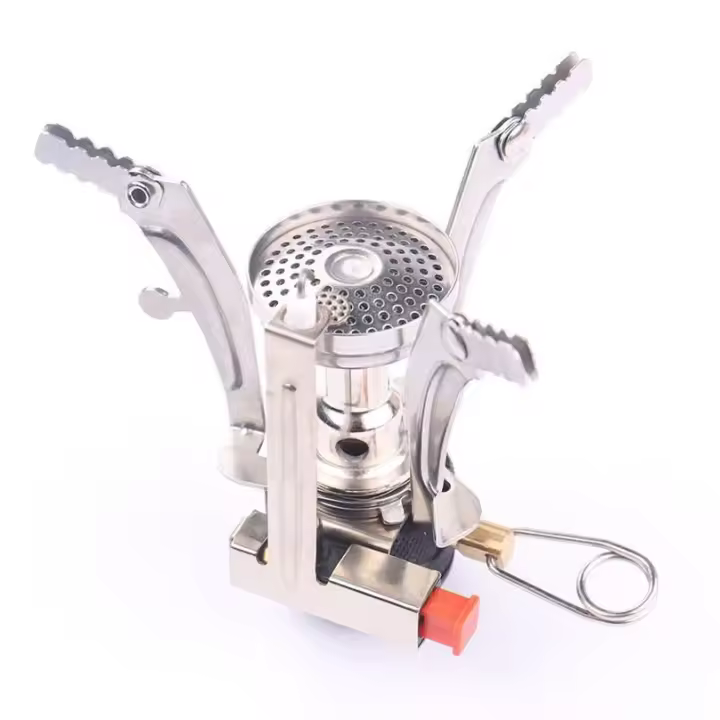 Mini Estua Integrada with Enendido Eléctrico plegable para Extera, portátil, para acampar, barbacoa, picnic - 1