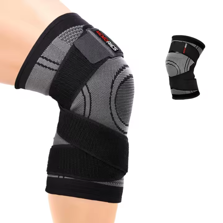 Memories, Rodillera Deportiva Compresión, Rotuliana, Elástica, Tubular, Antideslizante y Transpirable, Cómoda para Hombre y Mujer. - 1