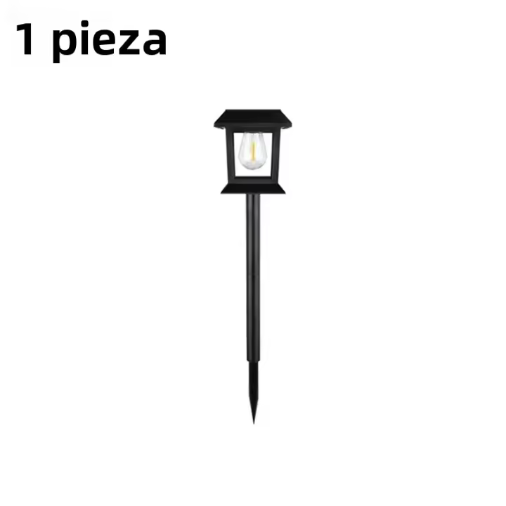 Lámpara Solar LED Para Jardín Impermeable Iluminación De Patio Decoración Para Camino Verde Lámpara De Pradera Exterior - 1