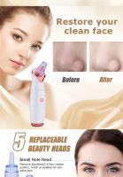 Instrumento De Succión De Puntos Negros Y Quemaduras De Acné Limpiador De Piel Facial USB Recargable ABS Sin Químicos De Alta Potencia - details 2