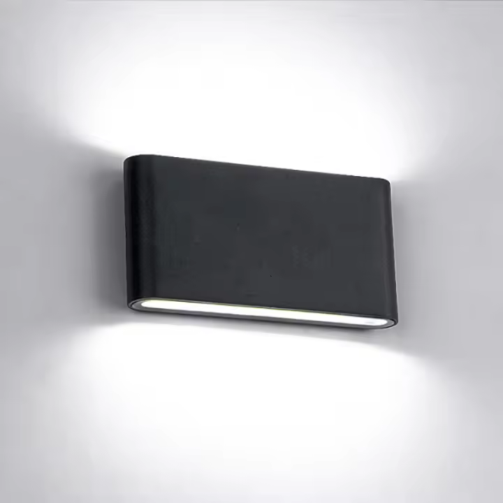 Lámpara De Pared Nórdica Aluminio IP65 Impermeable Para Interior Iluminación De Pasillo Escaleras Dormitorio Lámpara De Noche Moderna - 1