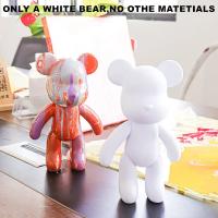 Modelo De Oso Violento En Graffiti Pintado a Mano Ornamento Corporal Blanco Para Decoración De Escritorio Personalizado - details 5