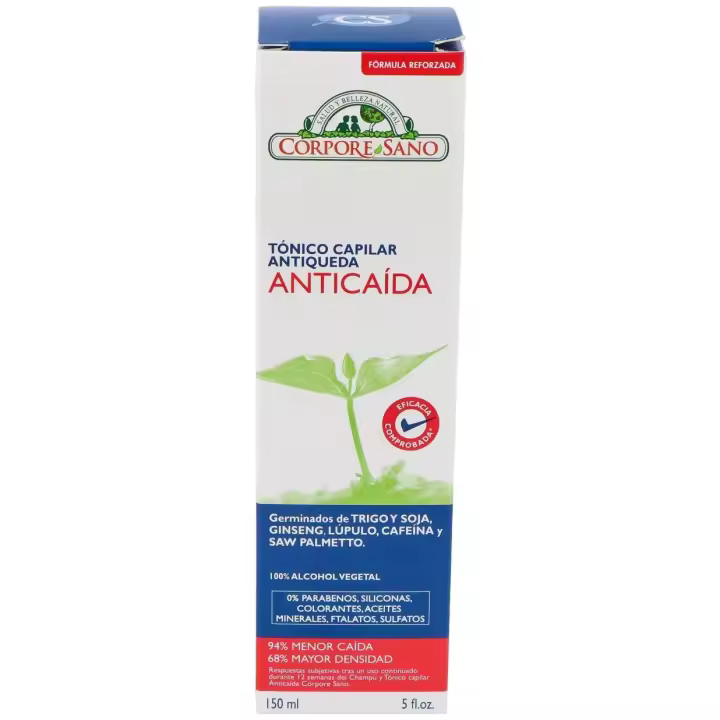 Corpore Sano Locion Soja Cereales Y Ginseng Anticaida 150Ml - 1