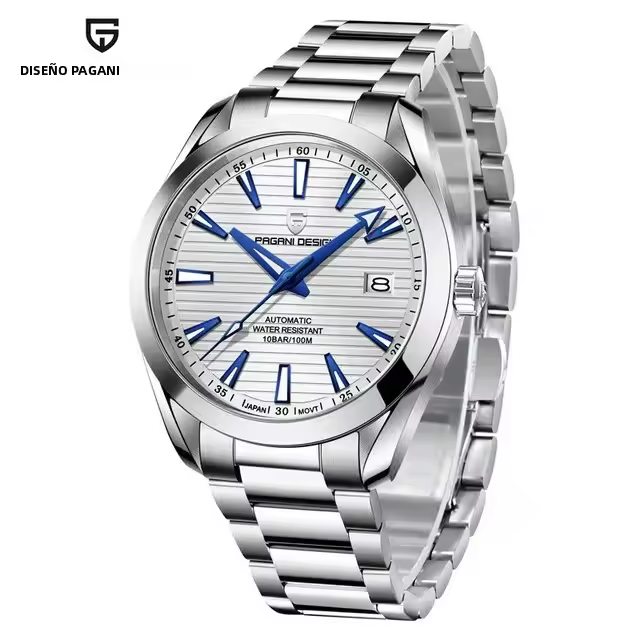 Reloj Mecánico Para Hombre PAGANI DESIGN A150 40MM Vidrio De Zafiro Resistente Al Agua 100M NH35 Acero Inoxidable Estilo De Negocios - 1