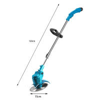 Cortacésped eléctrico inalámbrico Cortador de hierba Cortador de longitud ajustable Herramientas de jardinería doméstica Apto para Makita 18V Batería - details 1