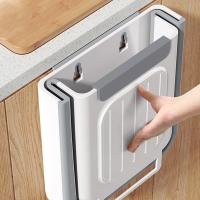 Bandeja De Cocina Plegable Y Colgante Para Lixo Gran Capacidad Fácil De Limpiar Soporte En La Pared Sin Necesidad De Doblar - details 9