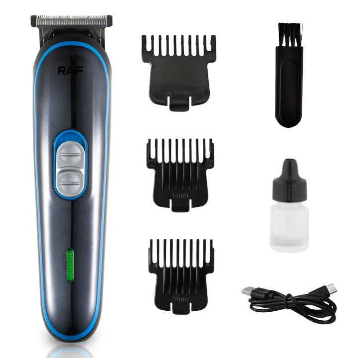 Cortadora de Cabello Eléctrica, juego de Cortadora de Cabello Eléctrica multitifica con interfaz USB, Cortadora de Cabello Eléctrica resistente a Agua, - 1