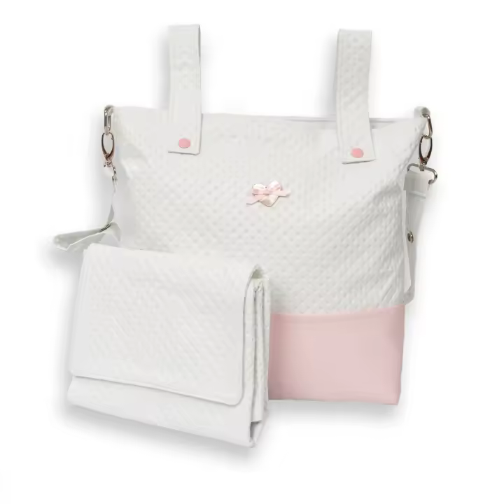 BOLSO PANERA BABYLINE 100% POLIPIEL + CAMBIADOR DE VIAJE DE LA COLECCIÓN STYLE. - 1