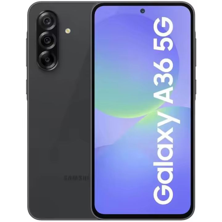 Samsung Galaxy A36 5G - 6GB + 128GB , 50MP de Cámara, 6,7" de Pantalla, Negro (Versión Española) - 1