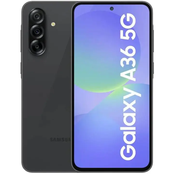 Samsung Galaxy A36 5G - 6GB + 128GB , 50MP de Cámara, 6,7" de Pantalla, Negro (Versión Española) - 1