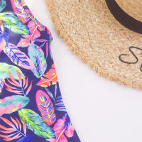 Traje De Baño Unipersonal Para Niñas Con Estampado De Leopardo 8-12 Años Moda Verano Ropa De Playa Exterior Para Niñas - details 12