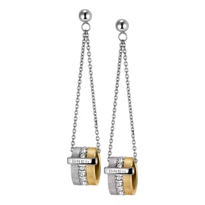 BREIL Colección BREILOGY, Pendiente Mujer en Acero Coloreado, Ideas de Regalos para Mujer - 1