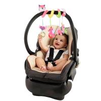 Juguete De Asiento De Coche Para Bebé 3-6 Meses Con Música Y Rattles Peluche De Zorro Espiral Colgante Para Carrito BB Squeaker Regalo Para Bebés - details 6