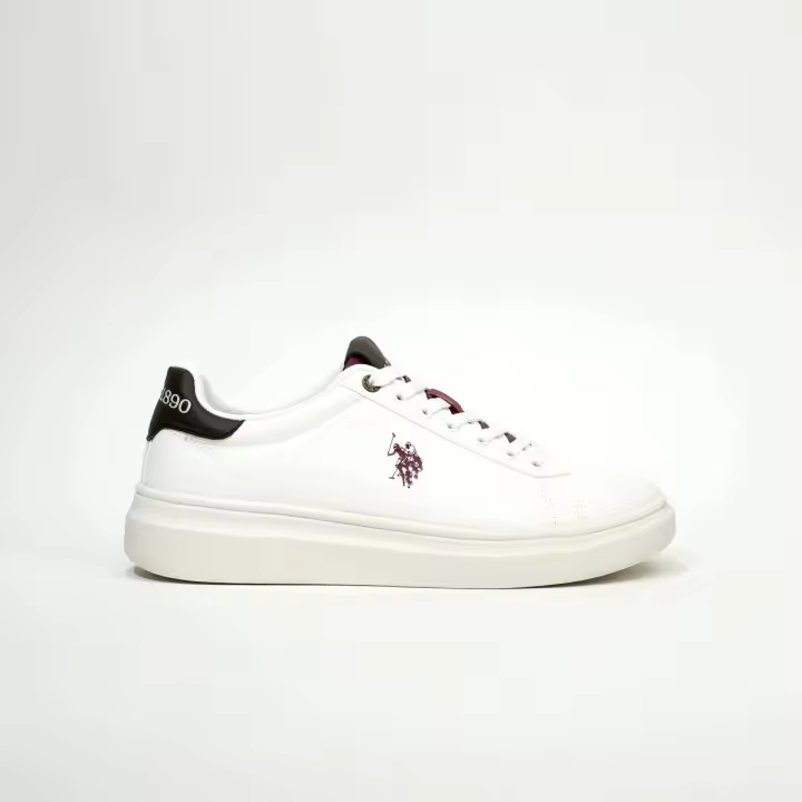 U.S Polo - Sneakers para Hombre CODY 001 Blanco Ajuste Cordón - 1