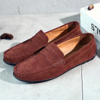 Zapatos Casuales Para Hombre De Cuero De Alta Calidad Mocasines Con Cordones Tamaño 38-47 Diez Colores Slip-on Zapatos De Conducción Moda Transpirables Y Massajeados - details 42