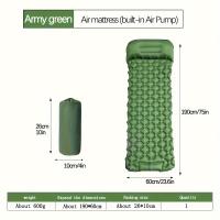 Alfombra De Dormir Para Exteriores Inflable Con Cojines Matrícula De Viaje Plegable Ultraligera Almohadilla De Aire Para Senderismo Y Trekking - details 7