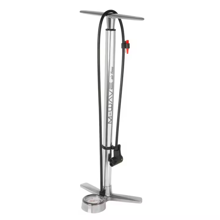 M-wave Bomba Pie Air Flow Plateado - 1