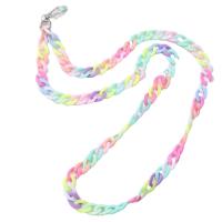 Cadena De Móvil Con Ranura Para Tarjeta 120CM Colgante De Cuello Colorido Accesorio De Correa Para Teléfono Móvil Compatible Con iPhone/Samsung Para Mujeres - details 3