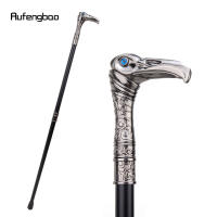 Bastón De Luxo Con Cabeza De Águila Decorativo Y Elegante Moda Cane Cosplay Aleación Vintage 93cm Puntas De Goma Material De Eje De Acero - details 3