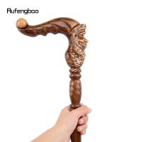 Bastón De Madera Marrón De Santa Claus Para Cosplay Y Fiestas De Halloween Bastón De Moda Con Punta De Goma 96cm - details 7