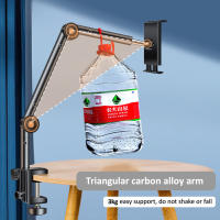 Soporte De Tableta Para Cama Con Brazo Largo Soporte Giratorio De 360° Para iPad Y Teléfonos Móviles De 4 a 12.9 Pulgadas Montaje En Lado De Escritorio Material De Aluminio - details 4