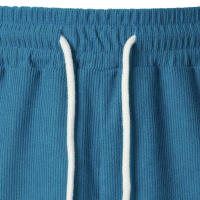 Nuevos Pantalones Cortos De Corduroy Para Hombre Verano Color Sólido Con Cordones Estilo Casual Cierre De Cordón Talla Media - details 51