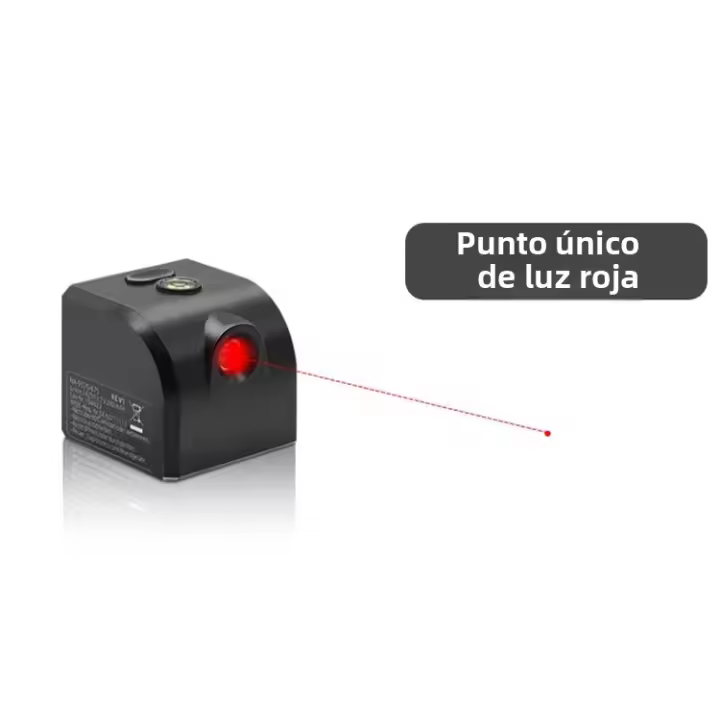 Nivel De Luz Láser Mini Portátil Verde Línea Horizontal Y Vertical Precisa Herramienta Nivel Láser Con Dos Líneas De Medición - 1