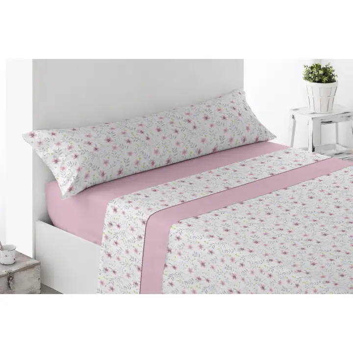 TODOBIEN STORE - Juego Sábana Cama 135,150- Juego de Sábanas para Cama 3 Piezas, Bajera Ajustable, Encimera, 1 Funda Almohada - 1