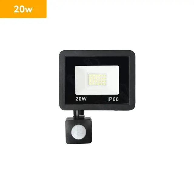 Spotlights Led Para Exterior Con Sensor De Movimiento Luz De Fosa 100W 50W 30W 20W Luz De Pared IP66 Impermeable Iluminación De Calle Decorativa Moderna - 1