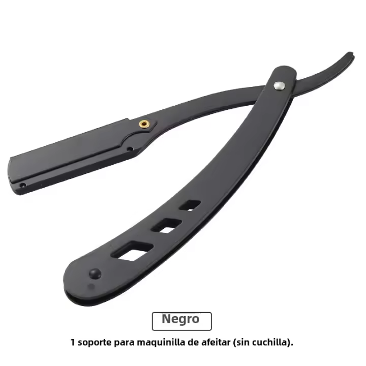 Nueva Herramienta De Peluquero Profesional Para Hombres Cuchillo De Afeitar De Acero Inoxidable Universal Para Corte De Pelo Y Barba - 1