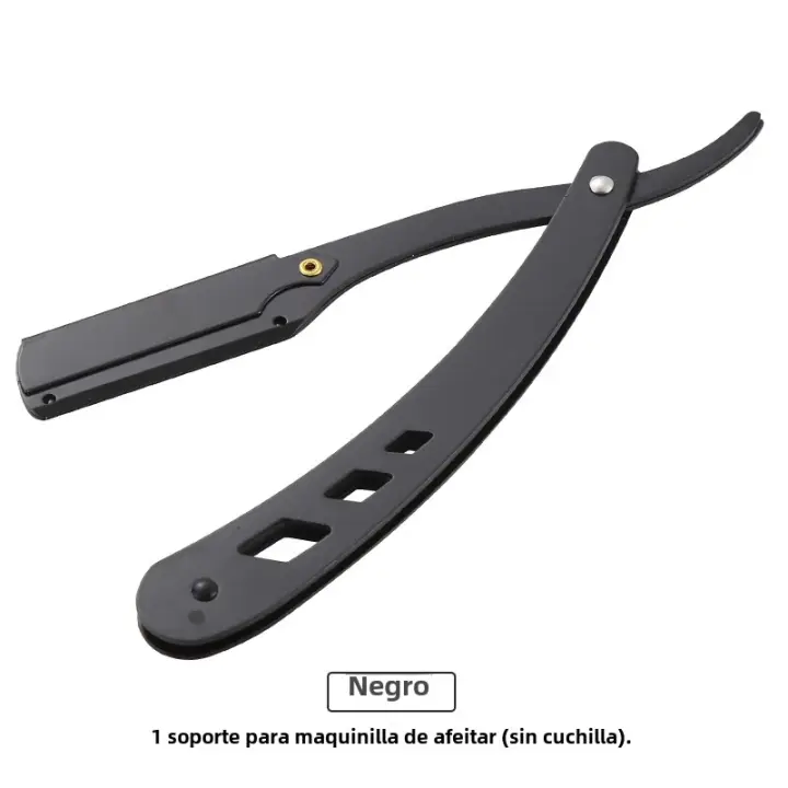 Nueva Herramienta De Peluquero Profesional Para Hombres Cuchillo De Afeitar De Acero Inoxidable Universal Para Corte De Pelo Y Barba - 1