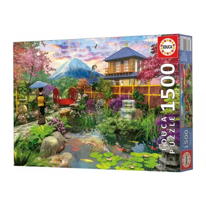 PUZZLE 1500 PIEZAS JARDÍN JAPONÉS DE EDUCA - 1