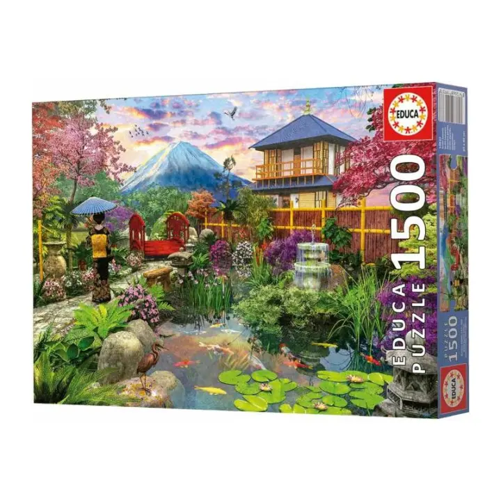 PUZZLE 1500 PIEZAS JARDÍN JAPONÉS DE EDUCA - 1