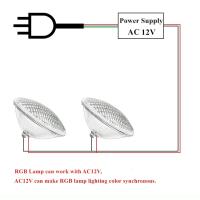 Luz Submarina LED Para Piscina 18W 36W 54W Par56 RGB Calor Blanca Fría Blanco Calido Blanco Frío Foco LED Para Piscinas - details 8