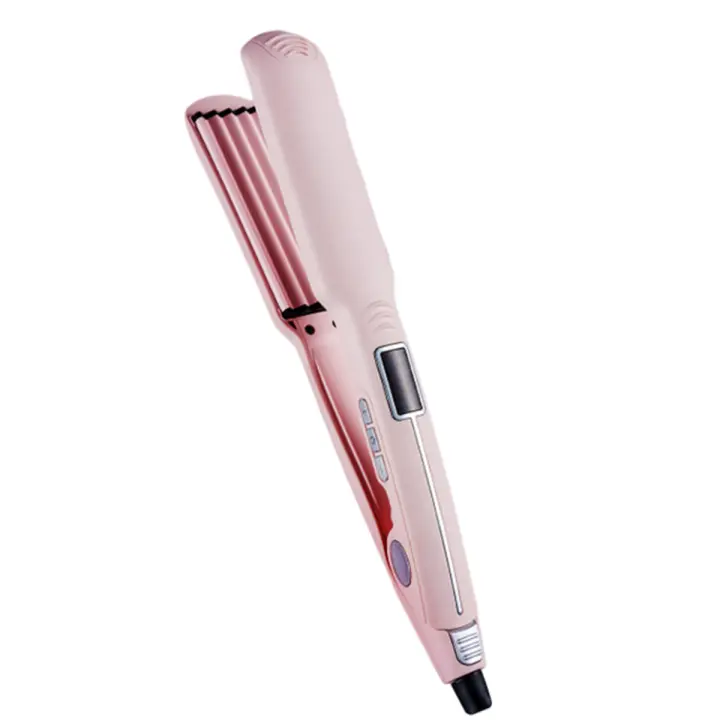 Plancha de pelo profesional para dar volumen al cabello, plancha de cerámica para el pelo - 1