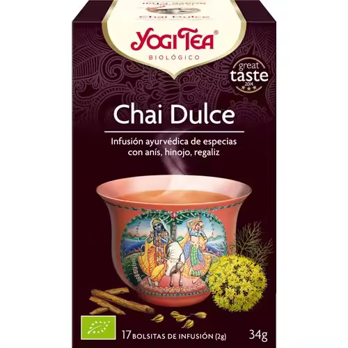 YOGI TEA CHAI DULCE 17 BOLSAS - 1