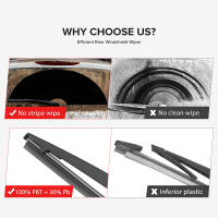 Limpia Trasero Limpia 12" Para Mini Cooper R50 R53 2004-2006 Plegable Manual Compatible Con Parabrisas Trasero - details 3