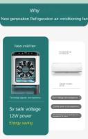 Ventilador De Escritorio Xiaomi Mini Atomizador Con Spraying Portátil Para Humidificación Y Aire Acondicionado Funciona Al Aire Libre Control Remoto Potencia 120w Voltaje 5V - details 3