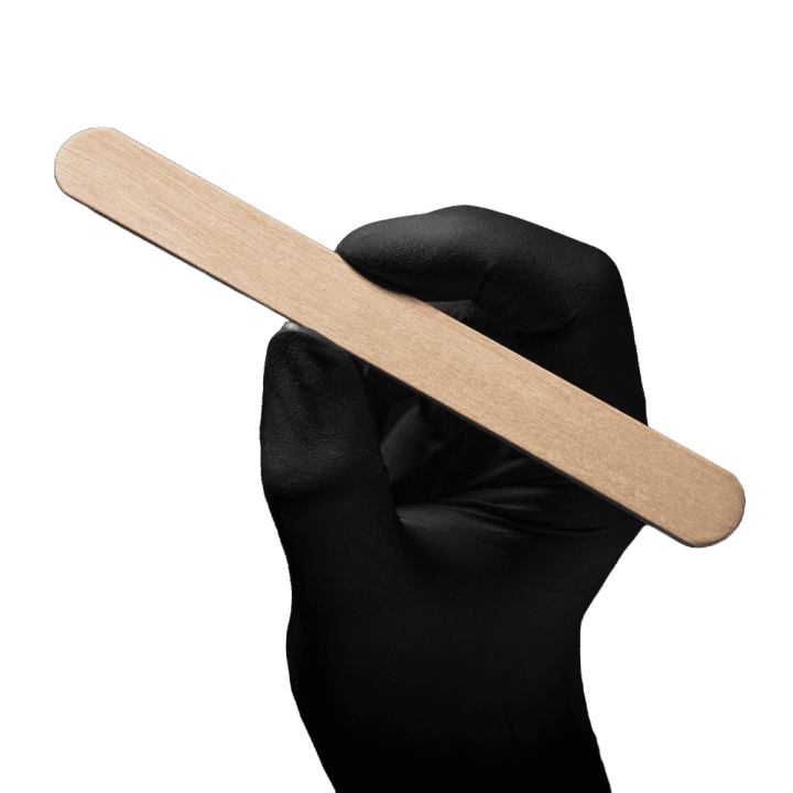 ENVIO GRATIS 100 Depresores de madera, 150x17x1.6 mm MedComfort, Espátulas de Cera, Bastón de Tatuaje, palillos madera