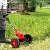 Cortacésped inalámbrico de 21V, cortacésped eléctrico de 21000RPM, cortador plegable ajustable para jardín, Makita con 1 baterías， - details 7
