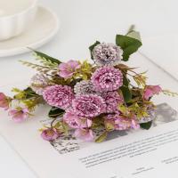 Decorativo De Flores Artificiales Clove Carnation En Maceta Para Decoración De Navidad Boda Y Casa Flor De Seda Hydrangea - details 1